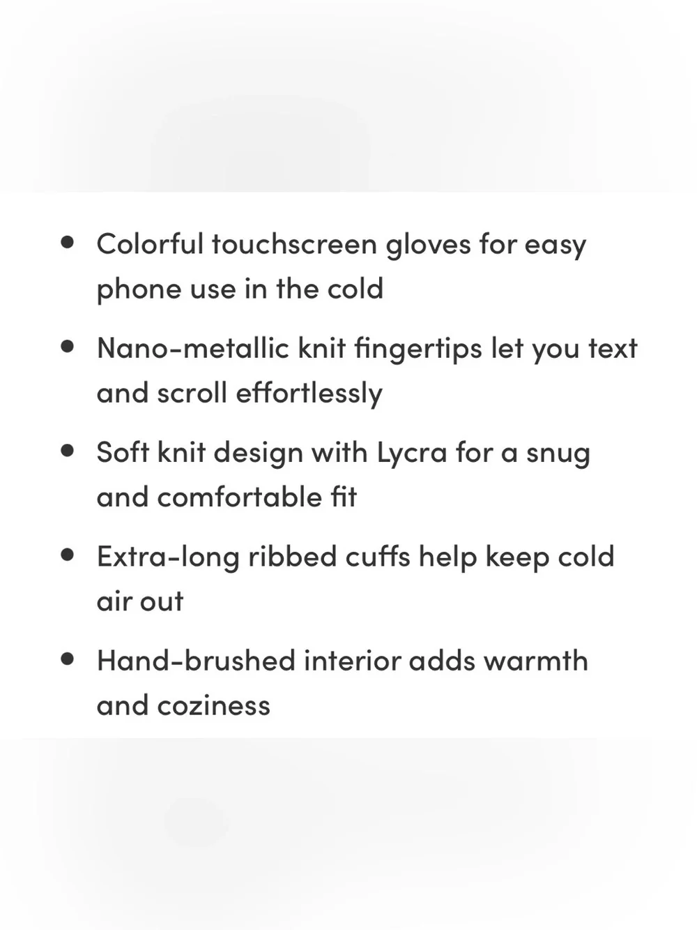 Verloop Rothko Touchscreen Gloves — Red & Purple